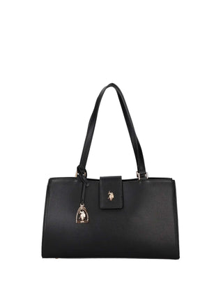 BORSA A MANO DONNA - US POLO ASSN. NERO - BIUJE9379WVP