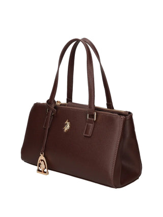 BORSA A SPALLA DONNA - US POLO ASSN. MARRONE SCURO - BIUJE9381WVP 2