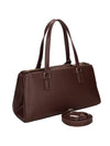 BORSA A SPALLA DONNA - US POLO ASSN. MARRONE SCURO - BIUJE9381WVP 3