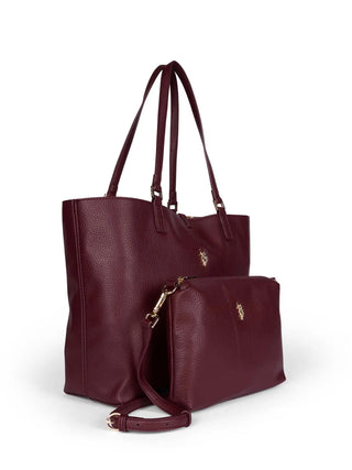 BORSA A SPALLA DONNA - US POLO ASSN. BORDEAUX - BIURR9376WVP 4