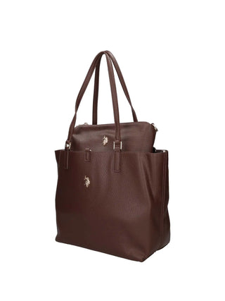 BORSA A SPALLA DONNA - US POLO ASSN. MARRONE - BIURR9377WVP 2