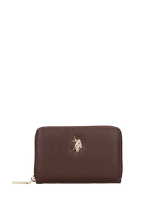 PORTAFOGLIO DONNA - US POLO ASSN. MARRONE SCURO - WEUJE8659WVP