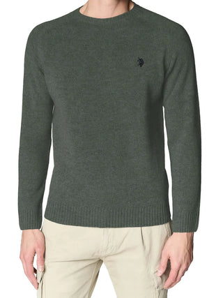 MAGLIONE UOMO - US POLO ASSN. VERDE - US44173002