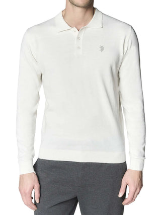 MAGLIONE UOMO - US POLO ASSN. BIANCO - US44173006 1
