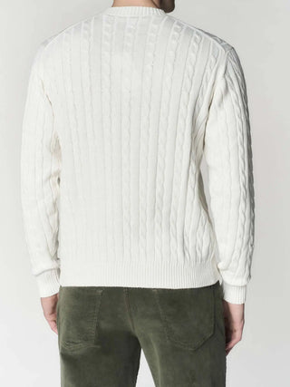 MAGLIONE UOMO - US POLO ASSN. BIANCO - US44173012 2