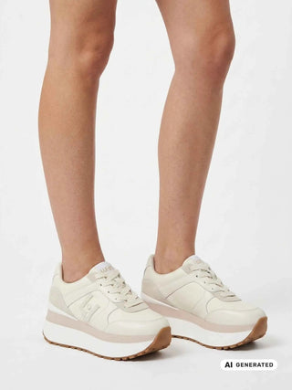 SNEAKERS DONNA - LIU-JO BIANCO - BF6011PX902 6