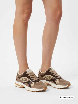 SNEAKERS DONNA - LIU-JO MARRONE - BF6063PX030 6
