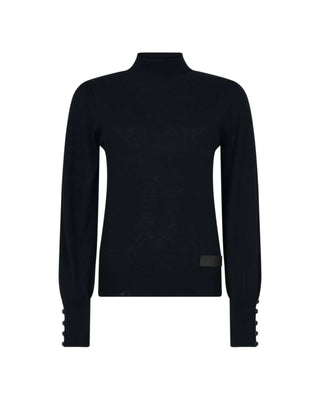 FELPA DONNA - SILVIAN HEACH NERO - GPA26009LU
