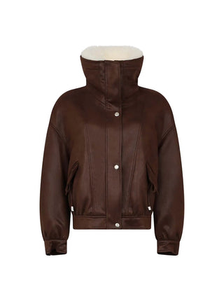 GIACCA DONNA - SILVIAN HEACH MARRONE - GPA26018GB