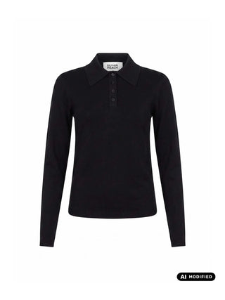 POLO DONNA - SILVIAN HEACH NERO - GPA26034LU