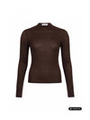 MAGLIA DONNA - SILVIAN HEACH MARRONE - GPA26147LU 1