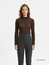 MAGLIA DONNA - SILVIAN HEACH MARRONE - GPA26147LU 2