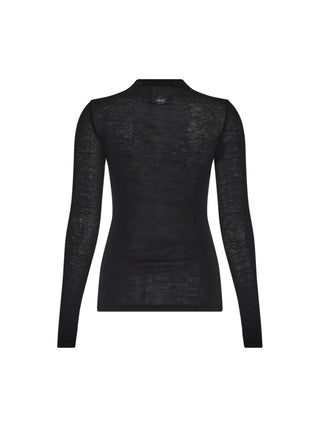 FELPA DONNA - SILVIAN HEACH NERO - GPA26147LU 2
