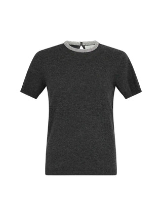 FELPA DONNA - SILVIAN HEACH GRIGIO - GPA26365MA