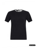 FELPA DONNA - SILVIAN HEACH NERO - GPA26365MA