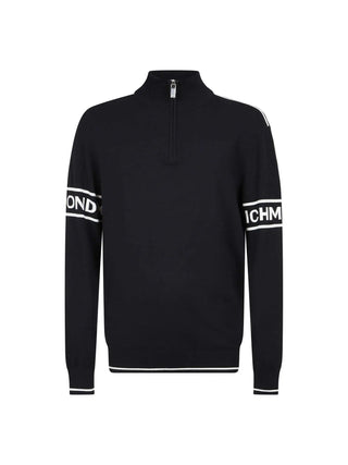 FELPA UOMO - JOHN RICHMOND NERO - UMA26039LU 1