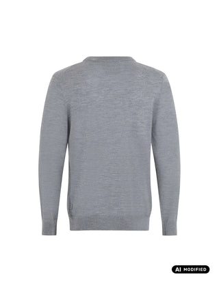 FELPA UOMO - JOHN RICHMOND GRIGIO - UMA26283MA 2