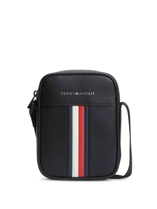 TRACOLLA UOMO - TOMMY HILFIGER NERO - AM0AM14518 1