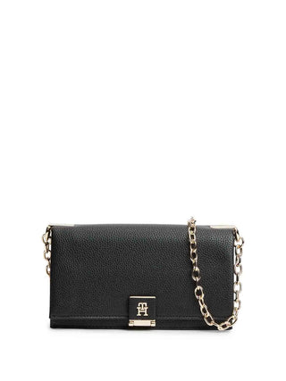TRACOLLA DONNA - TOMMY HILFIGER NERO - AW0AW17403