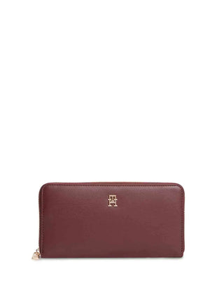 PORTAFOGLIO DONNA - TOMMY HILFIGER BORDEAUX - AW0AW17744