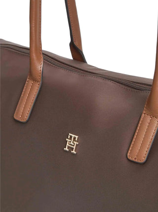 TOTE DONNA - TOMMY HILFIGER MARRONE - AW0AW17996 4