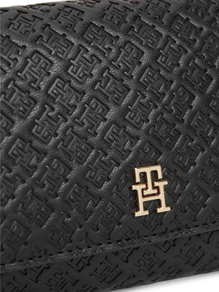 PORTAFOGLIO DONNA - TOMMY HILFIGER NERO - AW0AW18484 3