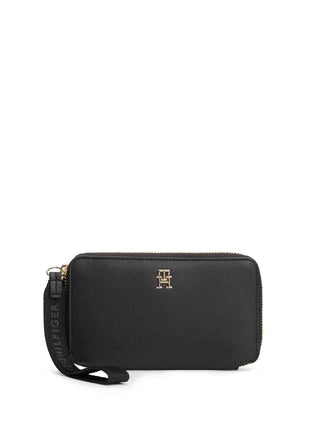 PORTAFOGLIO DONNA - TOMMY HILFIGER NERO - AW0AW18699 1