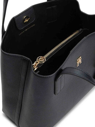 BORSA A MANO DONNA - TOMMY HILFIGER NERO - AW0AW18722 4