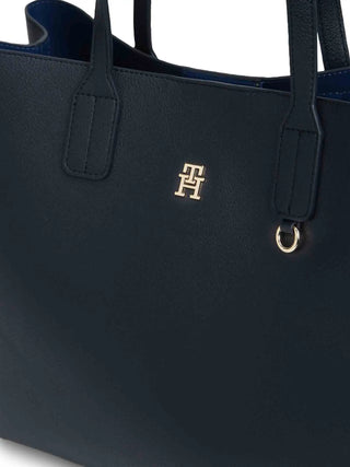 BORSA A MANO DONNA - TOMMY HILFIGER BLU - AW0AW18723 3