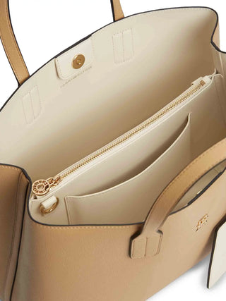 BORSA A MANO DONNA - TOMMY HILFIGER KHAKI - AW0AW18723 4