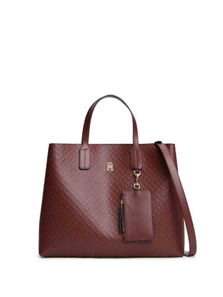BORSA A MANO DONNA - TOMMY HILFIGER BORDEAUX - AW0AW18923