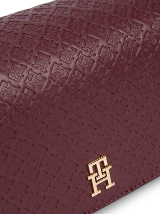 TRACOLLA DONNA - TOMMY HILFIGER BORDEAUX - AW0AW18997 3