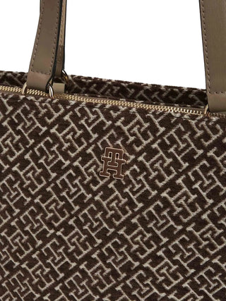 TOTE DONNA - TOMMY HILFIGER BEIGE - AW0AW19009 4