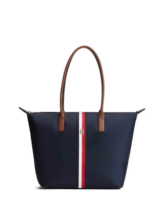 TOTE DONNA - TOMMY HILFIGER BLU - AW0AW19027