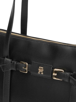 TOTE DONNA - TOMMY HILFIGER NERO - AW0AW19032 4