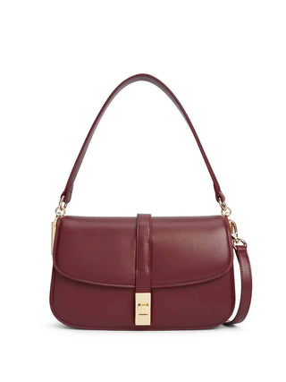 TRACOLLA DONNA - TOMMY HILFIGER BORDEAUX - AW0AW19321