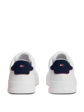 SNEAKERS UOMO - TOMMY HILFIGER BIANCO-NAVY - FM0FM05367 4