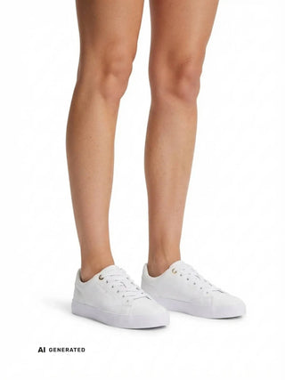 SNEAKERS DONNA - TOMMY HILFIGER BIANCO - FW0FW09105 6