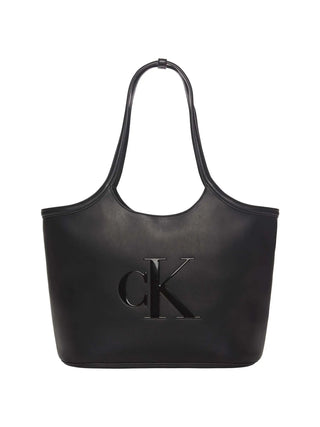 BORSA A SPALLA DONNA - CALVIN KLEIN NERO - LV04F3562G 1