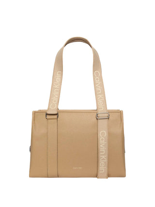 TOTE DONNA - CALVIN KLEIN BEIGE - LV04F3644G 1