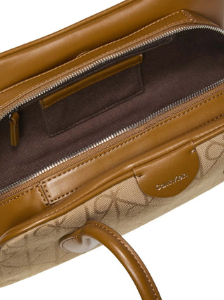 BORSA A MANO DONNA - CALVIN KLEIN MARRONE - LV04F3744G 3