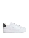 SNEAKERS DONNA - CALVIN KLEIN BIANCO-NERO - YW0YW01928 1