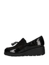 MOCASSINO DONNA - RIPOSELLA NERO - AMBRA I WC00BX 4