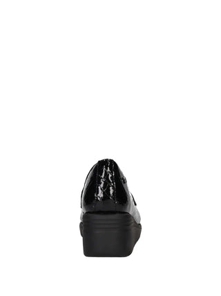 MOCASSINO DONNA - RIPOSELLA NERO - AMBRA I WC00BX 5
