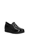 SLIP ON DONNA - RIPOSELLA NERO - MANUELA I WC02BX 2