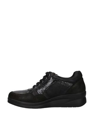 SNEAKERS DONNA - RIPOSELLA NERO - MANUELA I WC05BX 4