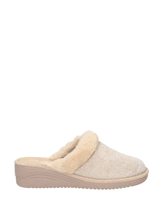 CIABATTA DONNA - RIPOSELLA BEIGE - STELLA I WC03BX 1