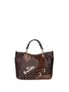 BORSA A MANO DONNA - BRACCIALINI MARRONE - B19200-YY 1