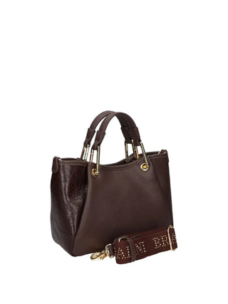 BORSA A MANO DONNA - BRACCIALINI MARRONE - B19200-YY 3