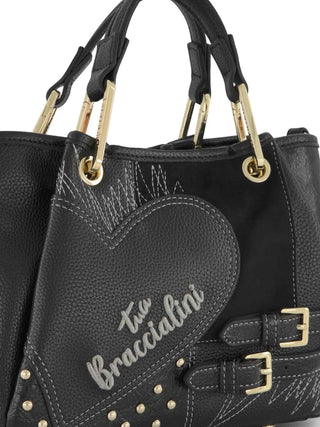 BORSA A MANO DONNA - BRACCIALINI NERO - B19200-YY 3